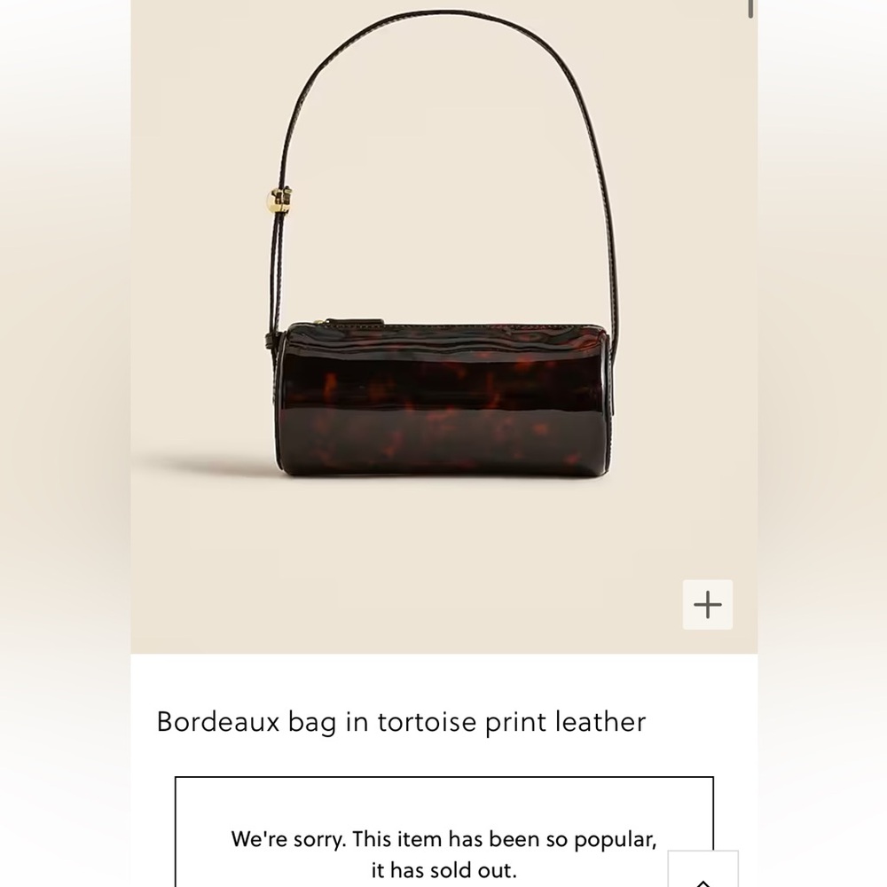 J.Crew Bordeaux mini barrel bag